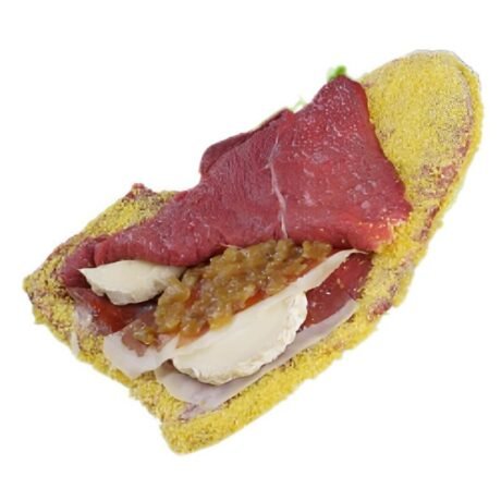 Ternera con Rulo de Cabra y Cebolla Caramelizada